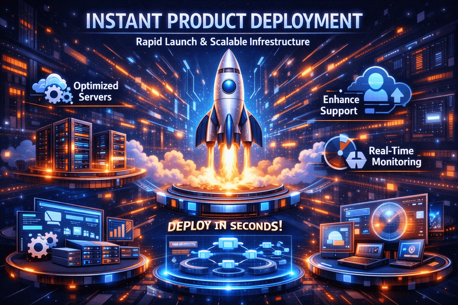 AIA Instant Product Deployment Mockup